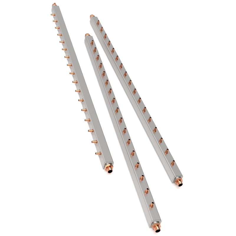 Data Center Liquid Cooling System Custom Rack Manifold