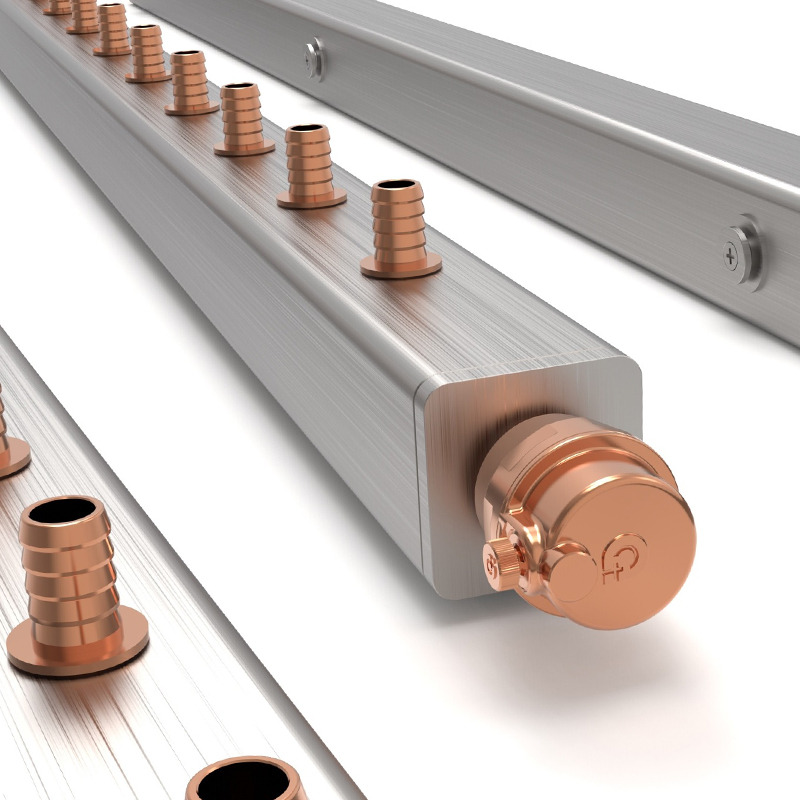 Data Center Liquid Cooling System Custom Rack Manifold