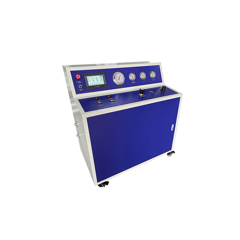 PLC Automatic Gas High Pressure Testing Equipment
