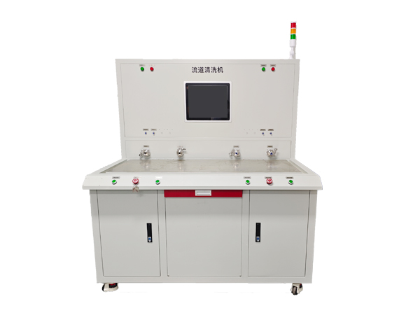 Flow Channel Cleaning Machine for Liquid Cooling Plates