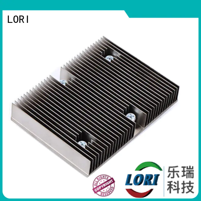 Custom processing aluminum heat sink anodized LORI