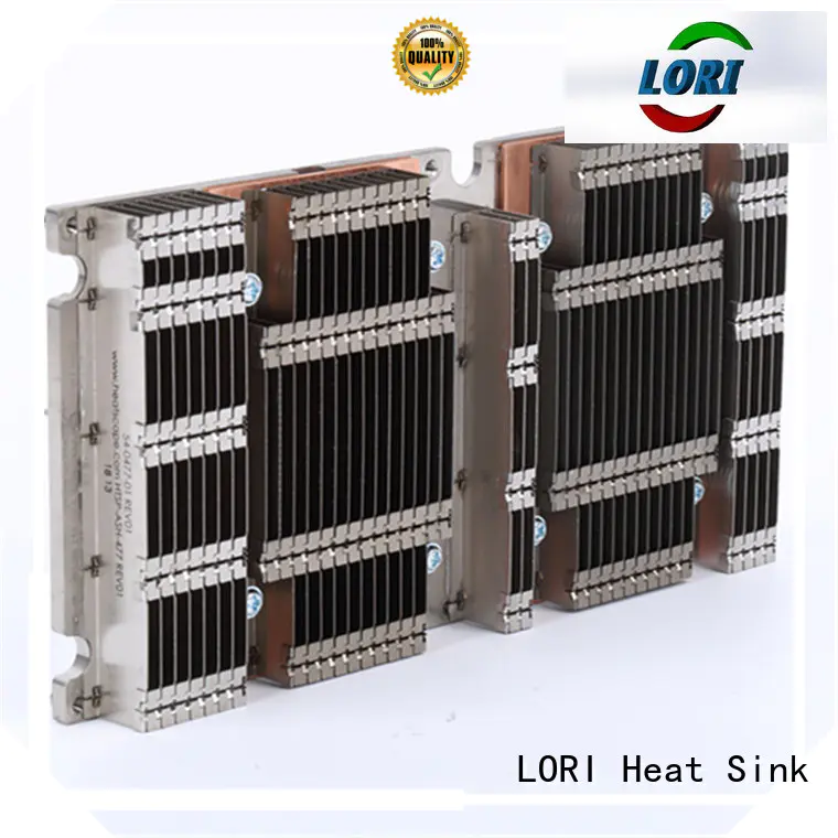 led zip copper heat sink fin LORI Brand