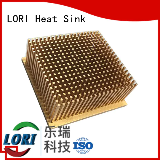 LORI Brand round light w led heat sink manufacture