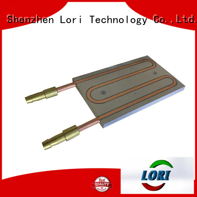 exposed cooling plate for high precision LORI