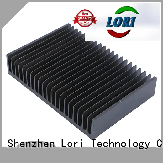 LORI extruded aluminum heat sinks factory direct supply for cnc machining