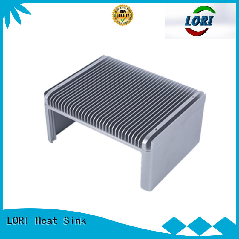 aluminum extruded aluminum heatsink manufacturer anodized for power device LORI